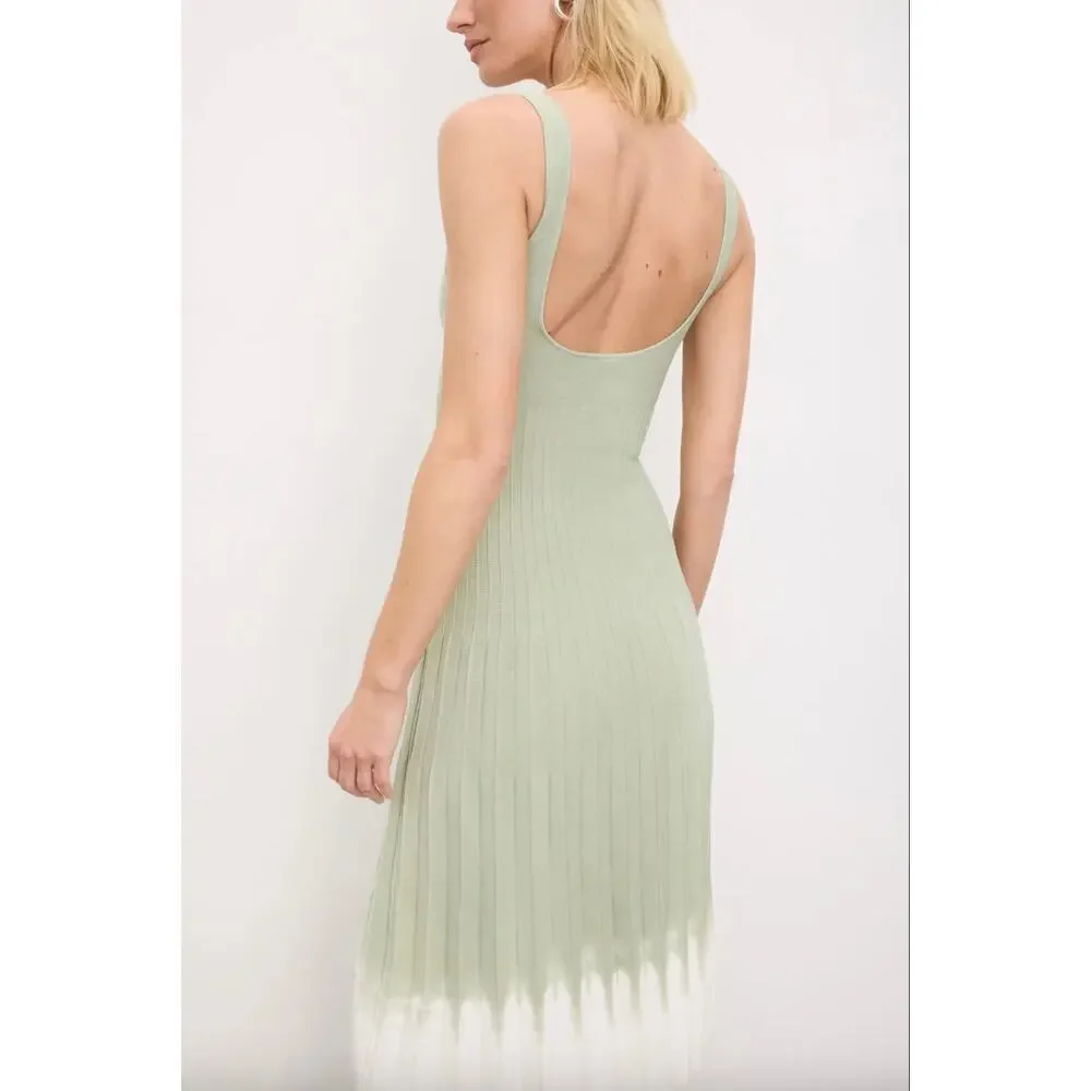 Staud Tie Dye Ellison Dress Sz M - Picture 2 of 6